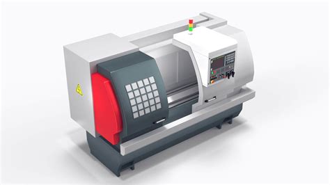 turning lathe cnc CORMAK 3D model .